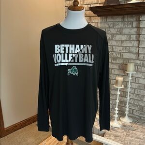 Black Long Sleeve Bethany Volleyball Tee